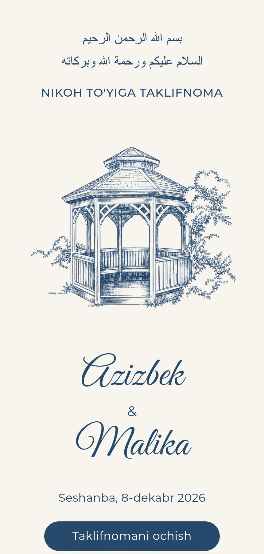 Lojuvard gazebo